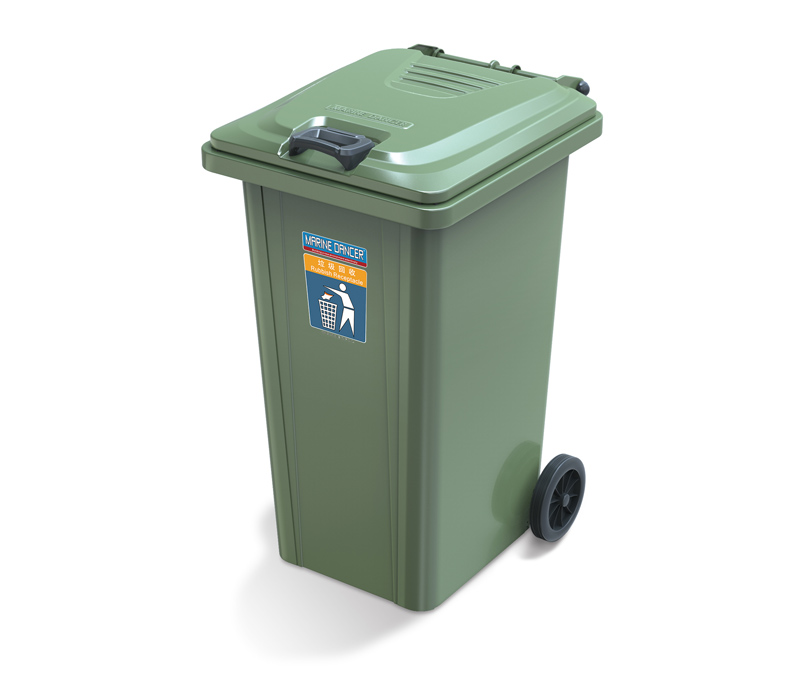 DL-240帶輪鍍鋅板垃圾桶 DL-240帶輪鍍鋅板垃圾桶