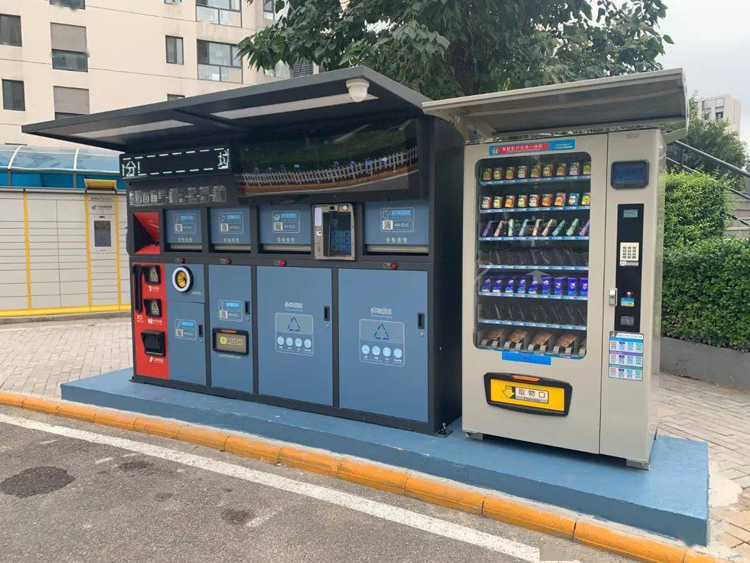 智能柜式垃圾箱 智能柜式垃圾箱